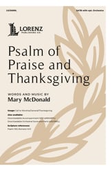 Psalm of Praise and Thanksgiving SATB choral sheet music cover